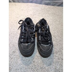 VTG ADIO Skate Shoes Kenny Anderson Mens Black Low Top Lace Up Sneakers Athletic